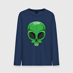 Мужской лонгслив Green skeletor