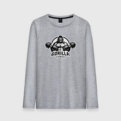 Мужской лонгслив Gorilla power gym