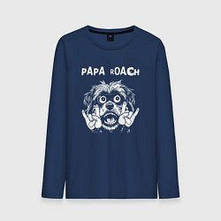 Мужской лонгслив Papa Roach rock dog