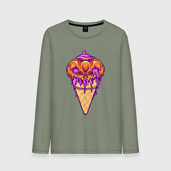 Мужской лонгслив Halloween ice cream