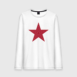 Мужской лонгслив USSR red star