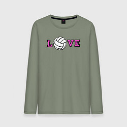 Мужской лонгслив Love volley