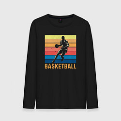 Мужской лонгслив Basketball lettering