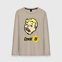 Мужской лонгслив Vault boy - covid 19