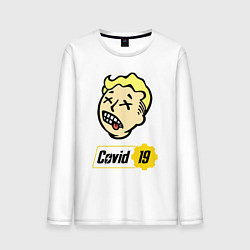 Мужской лонгслив Vault boy - covid 19