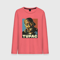 Мужской лонгслив Tupac - all eyez on me