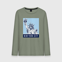 Мужской лонгслив New York style