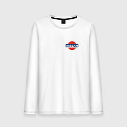 Мужской лонгслив Nissan logo auto steel