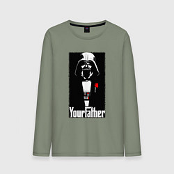 Мужской лонгслив Крёстный отец Дарт Вейдер