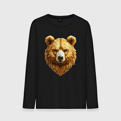Мужской лонгслив Золотой медведь