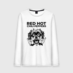 Мужской лонгслив Red Hot Chili Peppers - rock dog