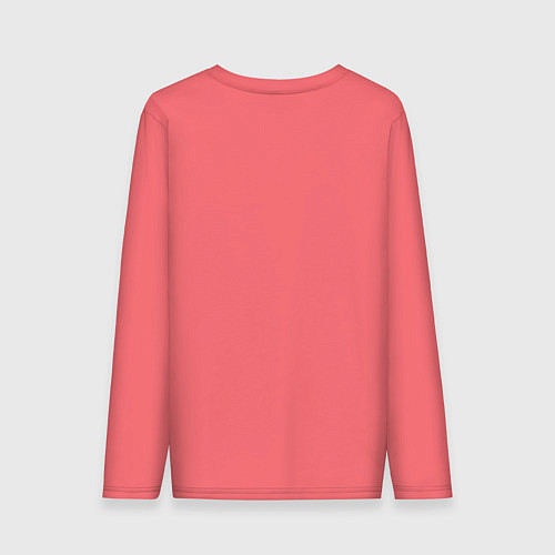 Мужской лонгслив Сигма бой supreme style из песни мерч - тик-ток ме / Коралловый – фото 2