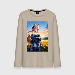 Мужской лонгслив Tamamo no Mae Fate Grand Order