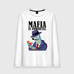 Мужской лонгслив Мафиози Бендер - мафия бессмертна мем