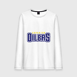 Мужской лонгслив HC Edmonton Oilers Sign