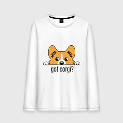 Мужской лонгслив Got Corgi