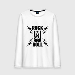 Мужской лонгслив Rock'n'roll Forever