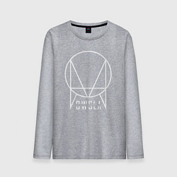 Лонгслив хлопковый мужской OWSLA, цвет: меланж