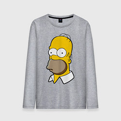 Мужской лонгслив Sad Homer