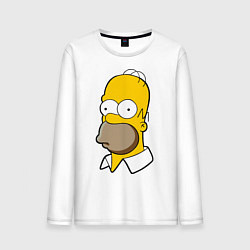 Мужской лонгслив Sad Homer