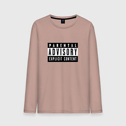 Мужской лонгслив Parental Advisory