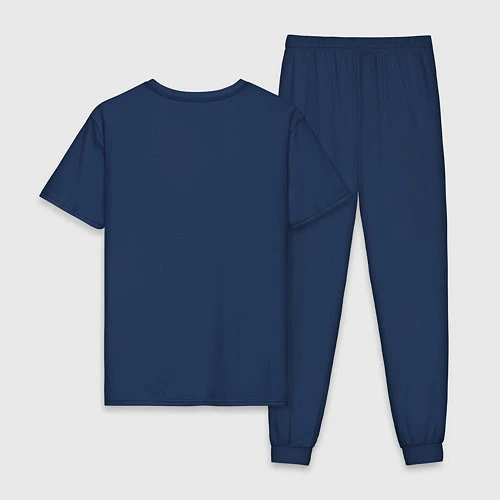 Мужская пижама Радиоактивность / Тёмно-синий – фото 2