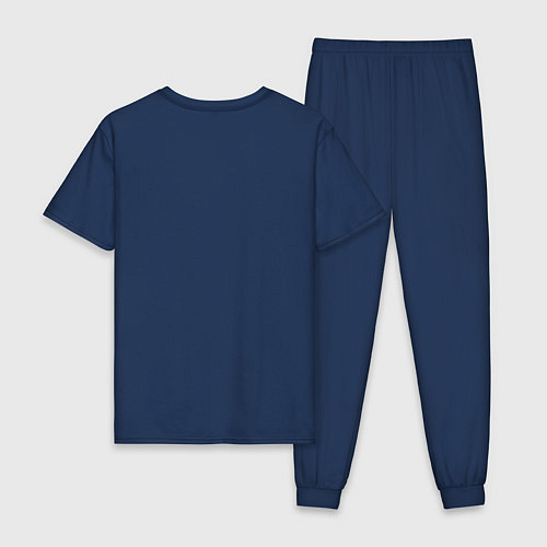 Мужская пижама Самурай / Тёмно-синий – фото 2