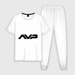 Мужская пижама AVP: White Style