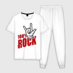 Мужская пижама 100% Rock