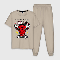 Мужская пижама Chicago Bulls est. 1966