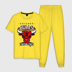 Мужская пижама Chicago Bulls est. 1966