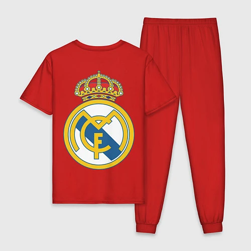 Мужская пижама Real Madrid FC / Красный – фото 2