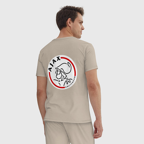 Мужская пижама Ajax FC / Миндальный – фото 4