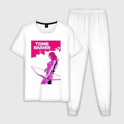 Мужская пижама Tomb Raider: Pink Style
