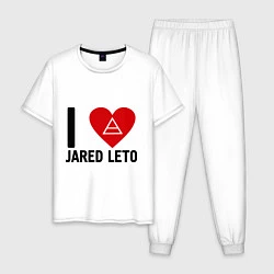 Мужская пижама I love Jared Leto