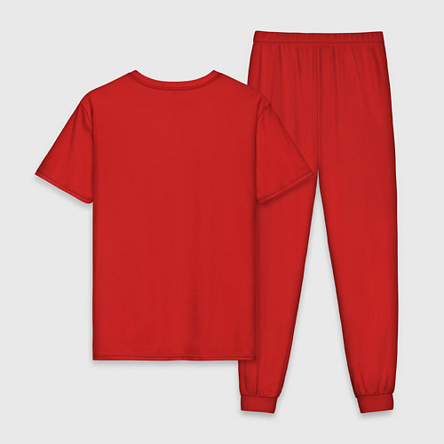 Мужская пижама Рак: я на мид / Красный – фото 2