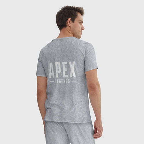 Мужская пижама Apex Legends: Symbol / Меланж – фото 4