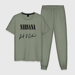 Мужская пижама NIRVANA АВТОГРАФ КУРТА КОБЕЙНА