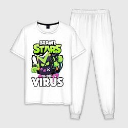 Мужская пижама BRAWL STARS VIRUS 8-BIT