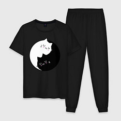 Мужская пижама Yin and Yang cats