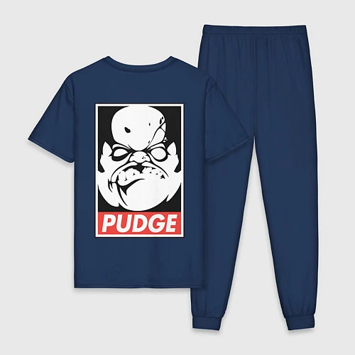 Мужская пижама Pudge Dota Пудж / Тёмно-синий – фото 2
