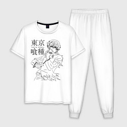 Мужская пижама Токийский гуль без маски