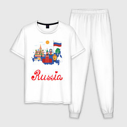 Мужская пижама Патриот России