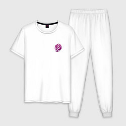 Мужская пижама Zerg logo mini Purple