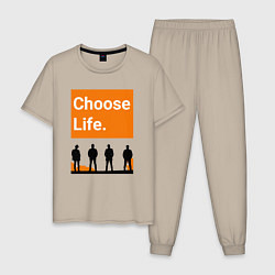 Мужская пижама Choose Life