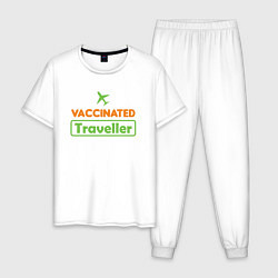 Мужская пижама Вакцинированный турист