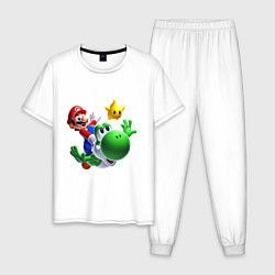 Мужская пижама Mario&Yoshi