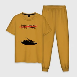 Мужская пижама Papa Roach дохлый таракан