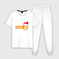 Мужская пижама Bitcoin new year