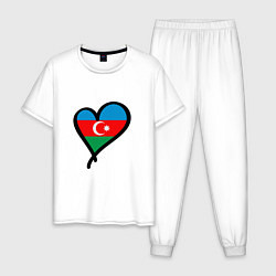 Мужская пижама Azerbaijan Heart